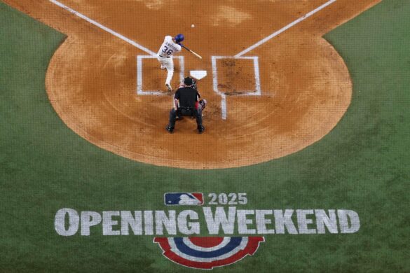 MLB Opening Day 2025 scores, recap: Dodgers celebrate World Series title with win, while thrillers abound – Yahoo Sports