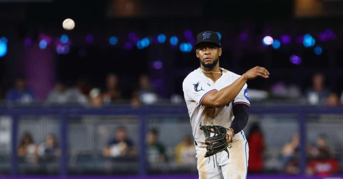 The distance behind Otto Lopez’s home run – MLB.com