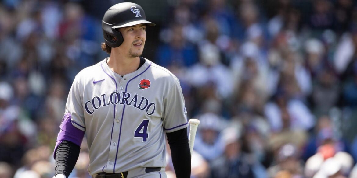 Rox option Toglia to Triple-A to fix strikeout struggles – MLB.com