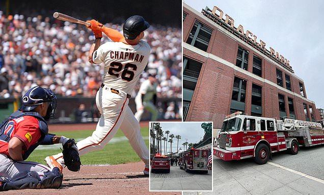 San Francisco Giants’ ballpark evacuated as fire breaks out inside stadium – Daily Mail