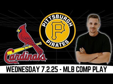 Cardinals vs. Pirates odds, line, prediction, start time: 2025 MLB picks, July 2 bets from proven model – CBS Sports