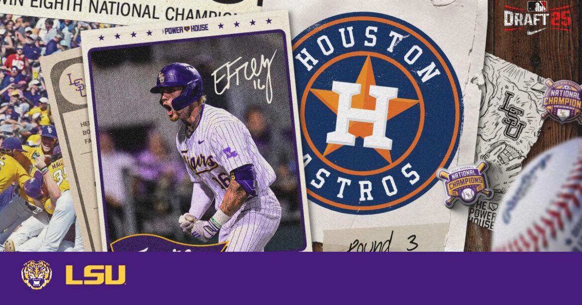 Ethan Frey Selected in 3rd Round of MLB Draft by Houston Astros – lsusports.net