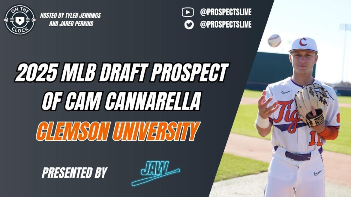Who drafted Clemson outfielder Cam Cannarella in 2025 MLB draft? Full pick, signing info – Clemson Wire