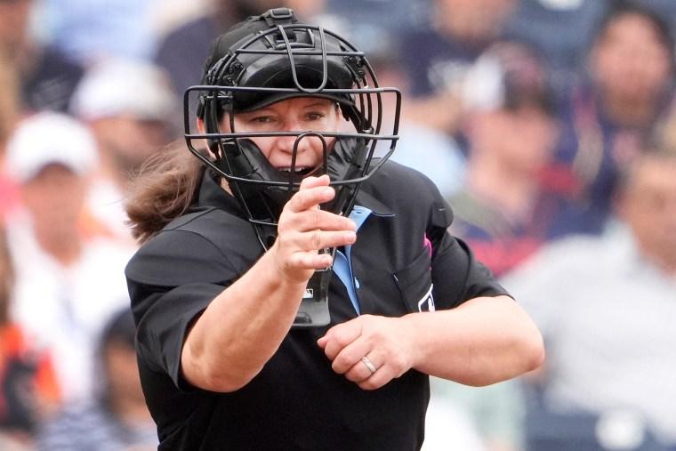 MLB’s first female umpire to debut. Here’s other women who broke officiating barriers – NPR