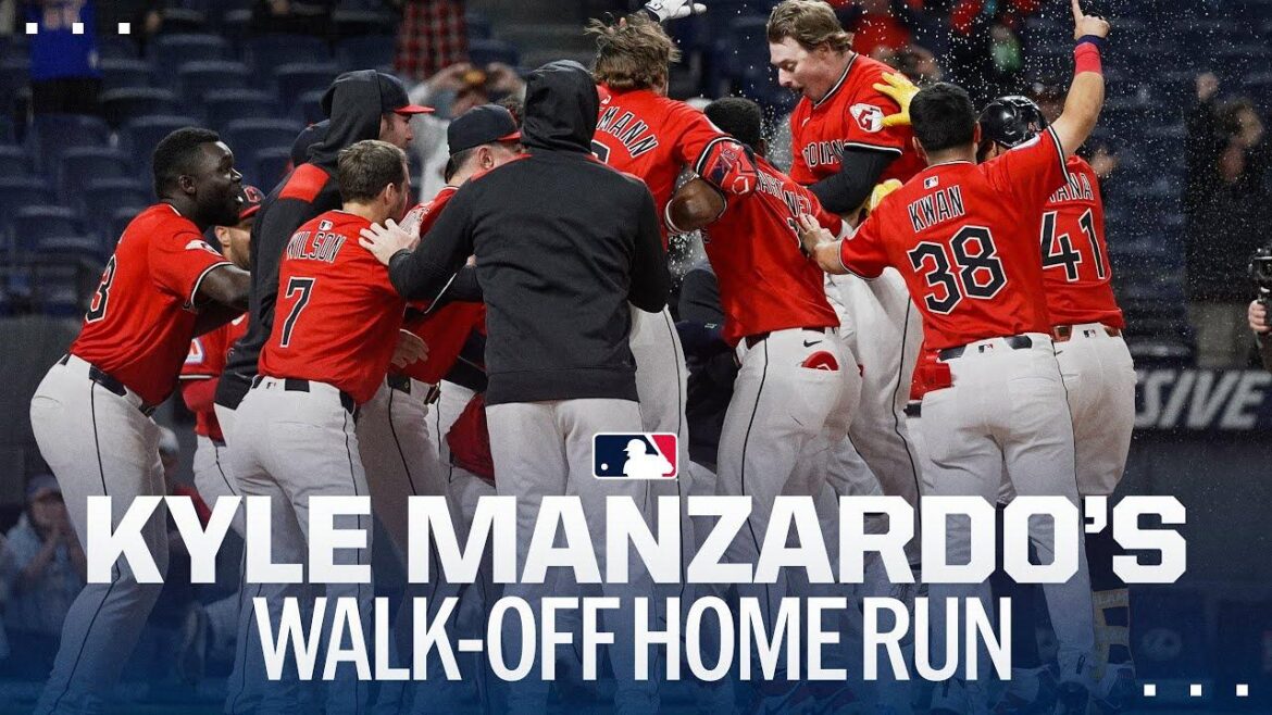 Kyle Manzardo delivers another walk-off for Guardians to beat Rays – Reuters