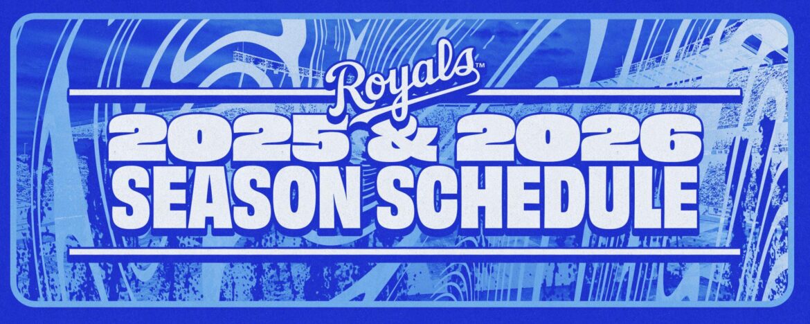 Here’s everything you need to know about the Royals’ 2026 schedule – KCTV