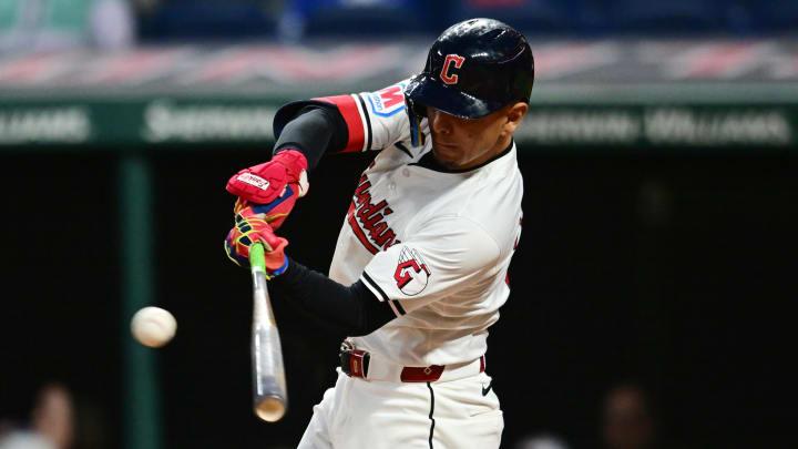 Cleveland Guardian hitter carted off after foul ball hits him in face – WHIO-TV