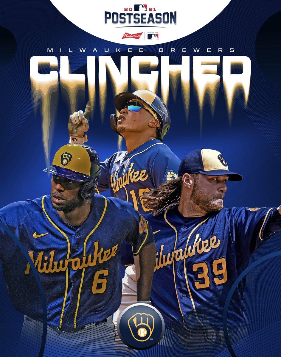 Milwaukee Brewers become first MLB team to clinch playoff spot this season – AP News